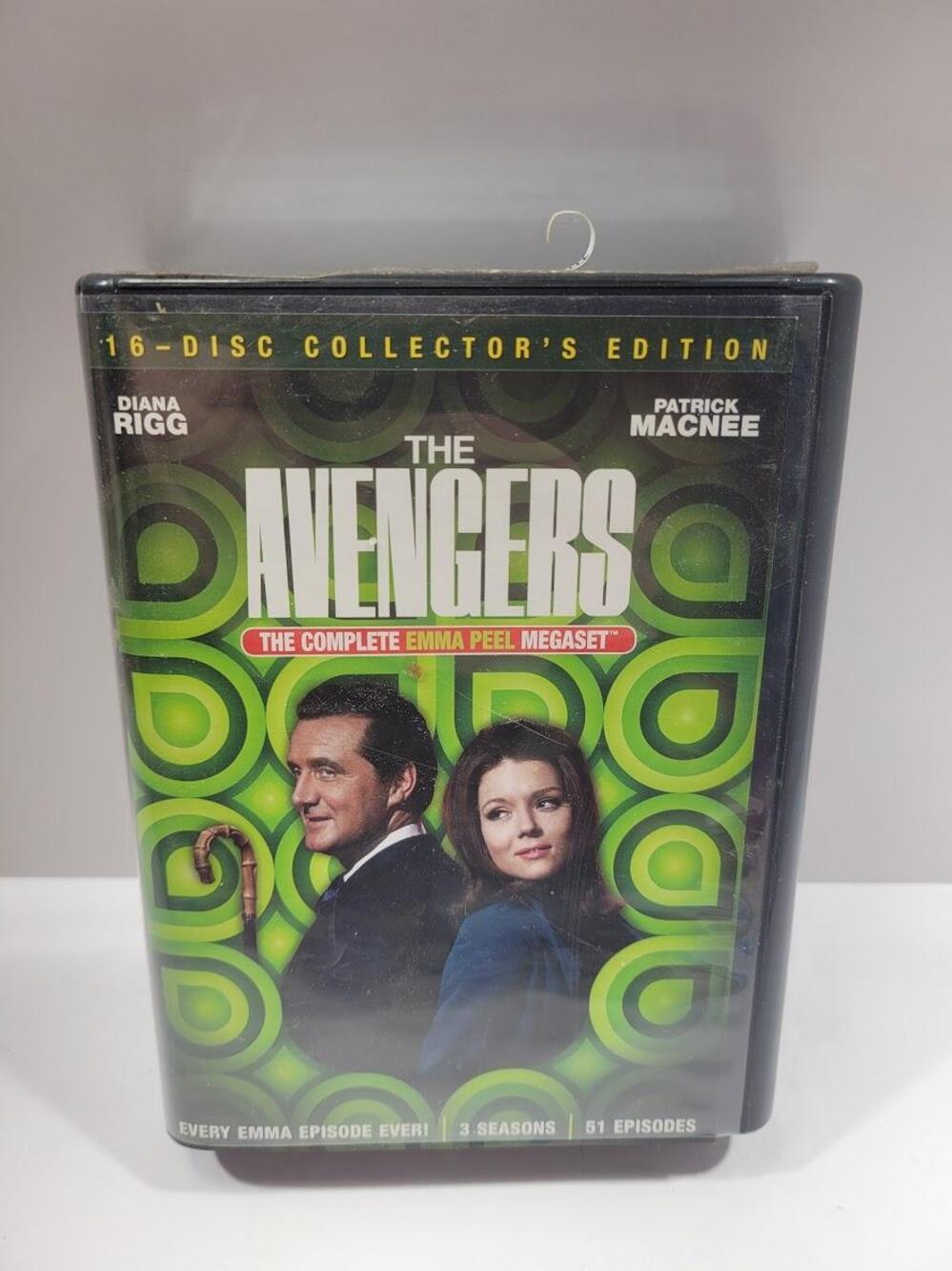 The Avengers Emma Peel Megaset DVD 16 Disc TV Series Cult British Lionsgate